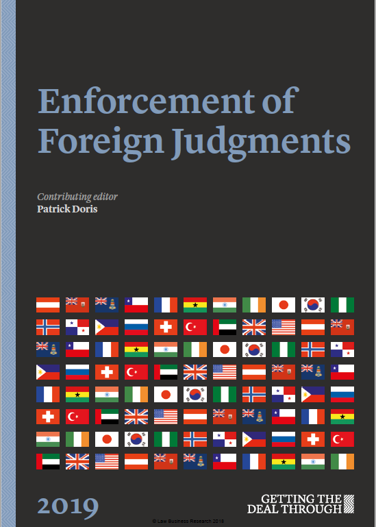 Enforcement of Foreign Judgments 2018 – France